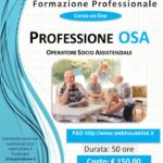 Professione OSA – Operatore Socio Assistenziale