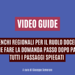 VIDEO GUIDA | Elenchi regionali per il ruolo docenti: come fare la domanda passo dopo passo