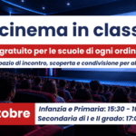 “Il cinema in classe”: il cinema come spazio di incontro, scoperta e condivisione per alunni e insegnanti. Webinar gratuito in collaborazione con UCI Cinemas per le scuole di ogni ordine e grado
